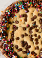 Triple chocolate chip cookie cake